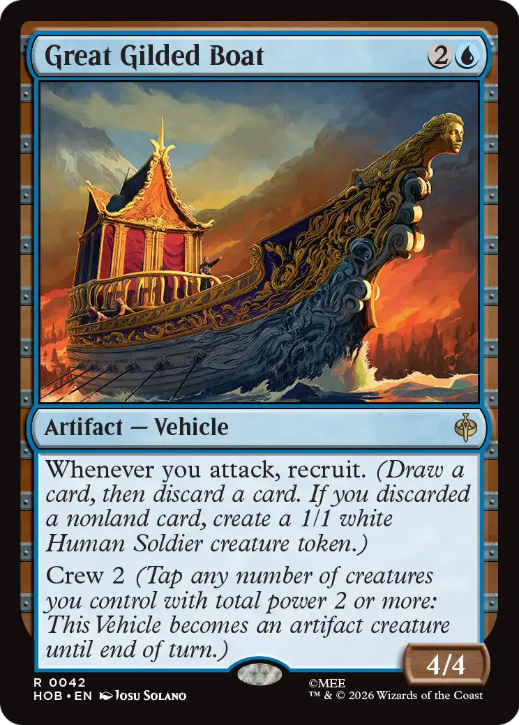 Great Gilded Boat [The Hobbit] | Multizone: Comics And Games