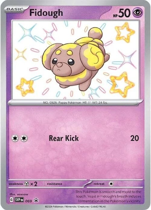 Fidough (SVP069) [Scarlet & Violet: Black Star Promos] Pokemon Single Pokémon  | Multizone: Comics And Games