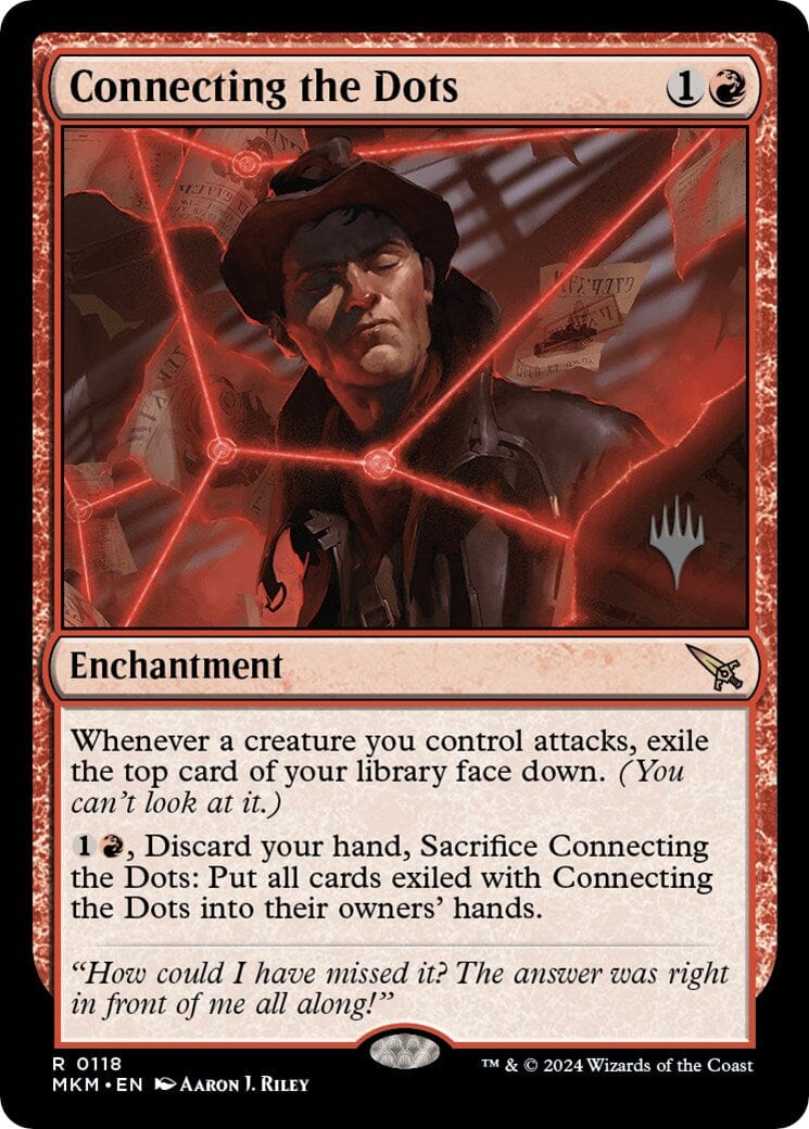 Connecting the Dots (Promo Pack) [Murders at Karlov Manor Promos] MTG Single Magic: The Gathering  | Multizone: Comics And Games