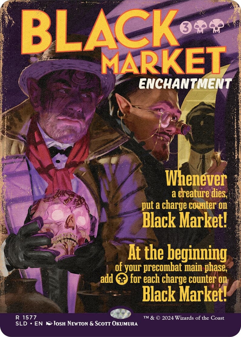 Black Market [Secret Lair Drop Series] MTG Single Magic: The Gathering  | Multizone: Comics And Games
