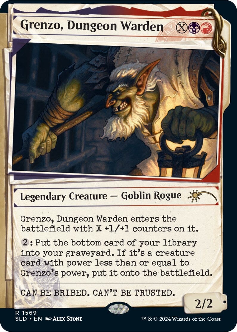 Grenzo, Dungeon Warden [Secret Lair Drop Series] MTG Single Magic: The Gathering  | Multizone: Comics And Games
