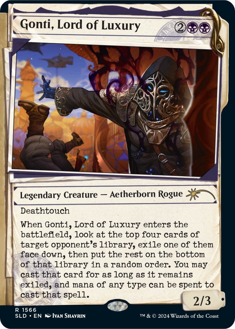 Gonti, Lord of Luxury [Secret Lair Drop Series] MTG Single Magic: The Gathering  | Multizone: Comics And Games