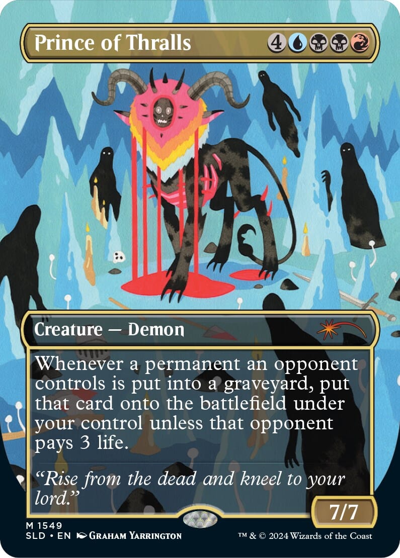 Prince of Thralls [Secret Lair Drop Series] MTG Single Magic: The Gathering  | Multizone: Comics And Games