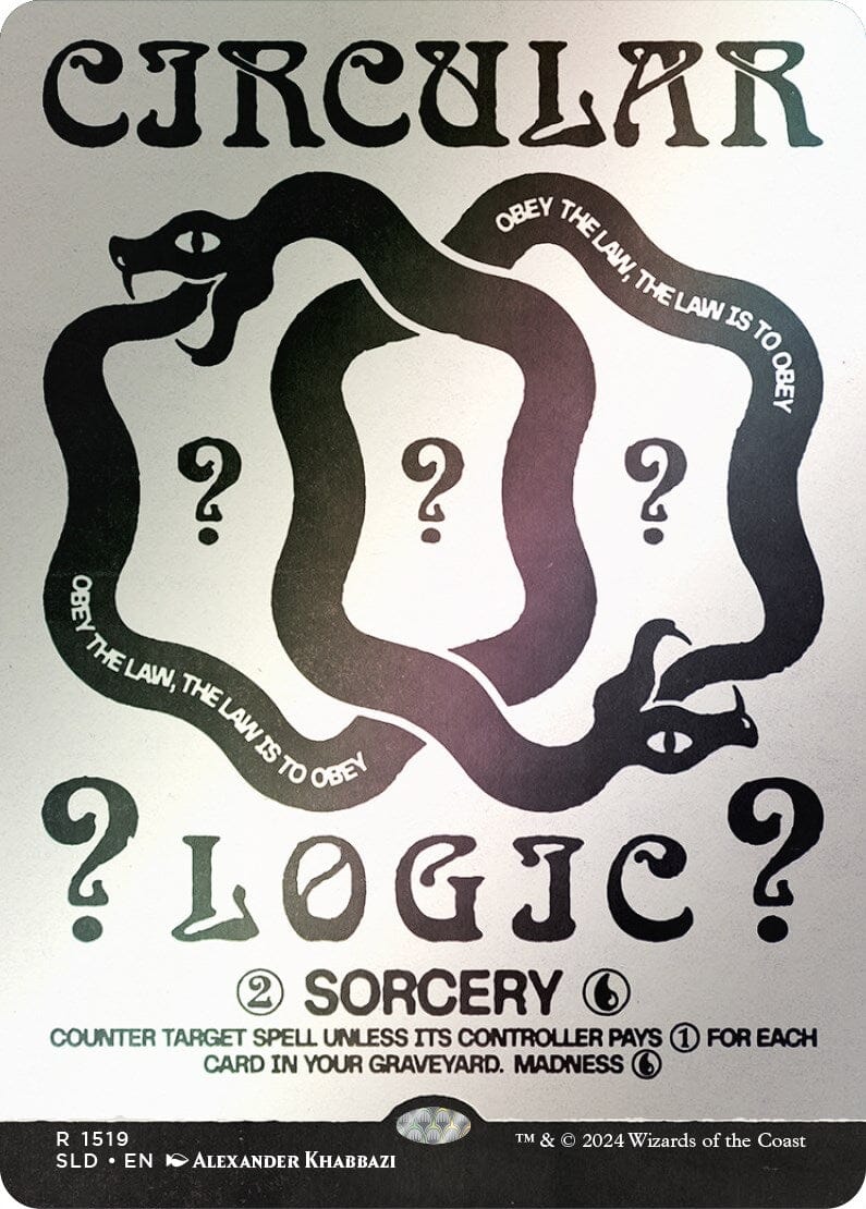 Circular Logic (Rainbow Foil) [Secret Lair Drop Series] MTG Single Magic: The Gathering  | Multizone: Comics And Games