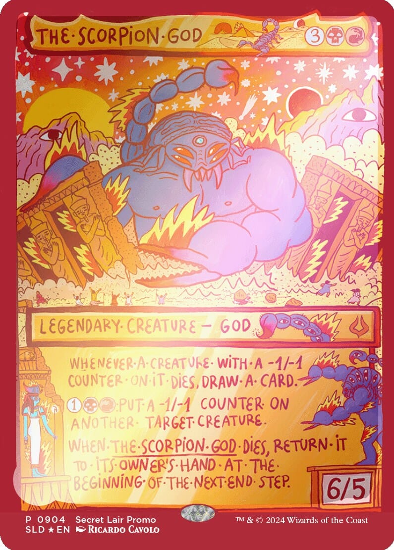 The Scorpion God [Secret Lair Drop Series] MTG Single Magic: The Gathering  | Multizone: Comics And Games
