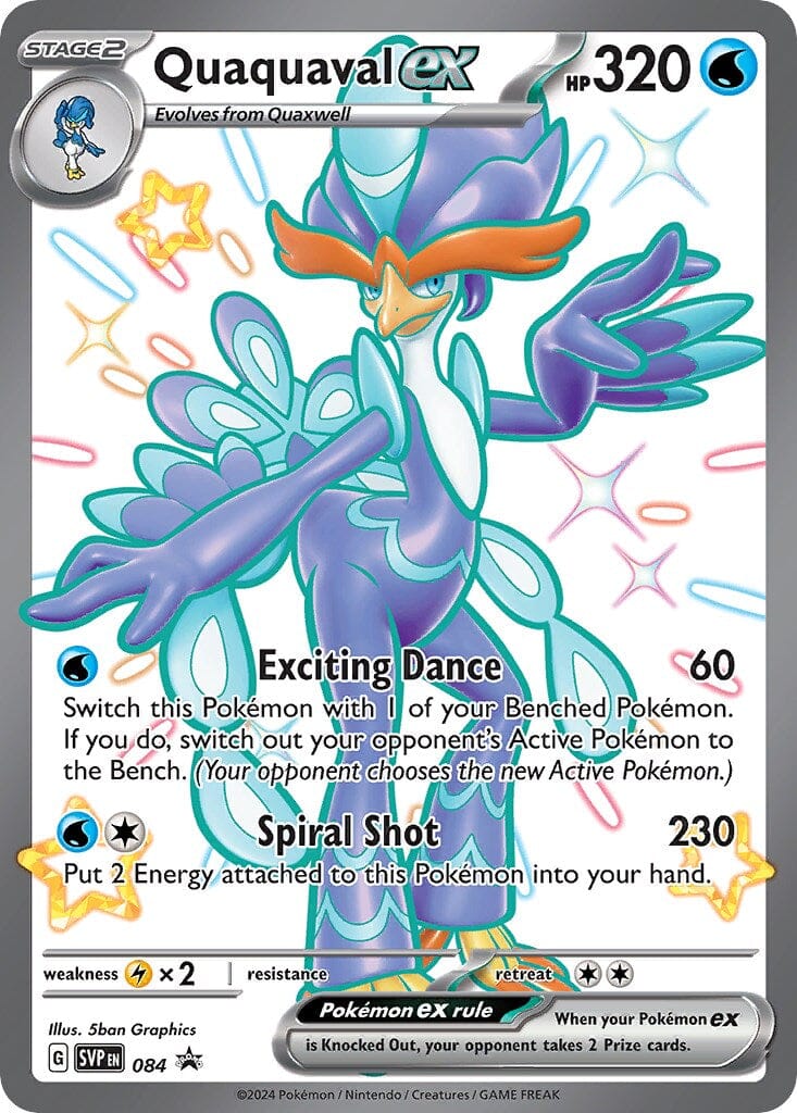 Quaquaval ex (084) [Scarlet & Violet: Black Star Promos] Pokemon Single Pokémon  | Multizone: Comics And Games