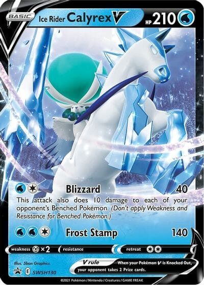 Ice Rider Calyrex V (SWSH130) [Sword & Shield: Black Star Promos] Pokemon Single Pokémon  | Multizone: Comics And Games