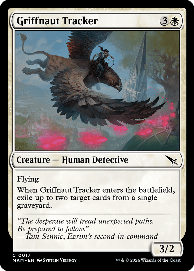 Griffnaut Tracker [Murders at Karlov Manor] MTG Single Magic: The Gathering  | Multizone: Comics And Games