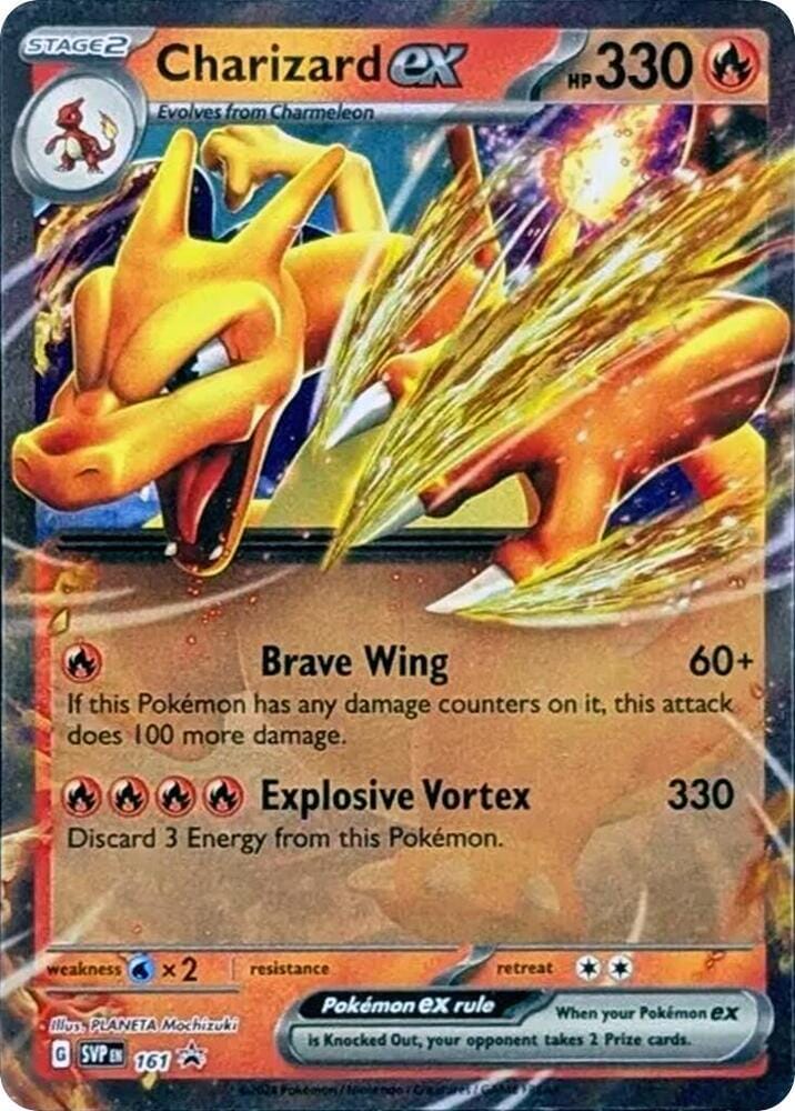 Charizard ex (SVP161) [Scarlet & Violet: Black Star Promos] Pokemon Single Pokémon  | Multizone: Comics And Games