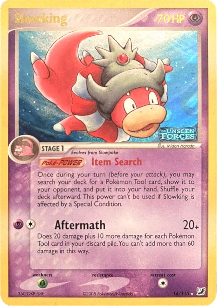 Slowking (14/115) (Stamped) [EX: Unseen Forces] Pokemon Single Pokémon  | Multizone: Comics And Games