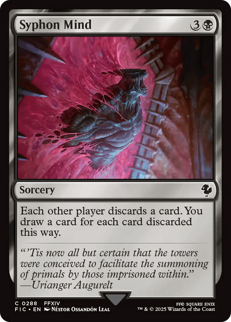 Syphon Mind [FINAL FANTASY Commander] MTG Single Magic: The Gathering  | Multizone: Comics And Games