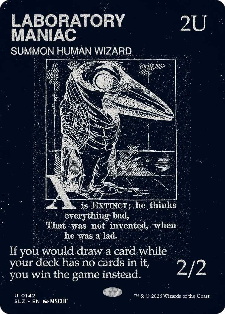 Laboratory Maniac (0142) [Secret Lair x MSCHF: The Zeta Set] MTG Single Magic: The Gathering  | Multizone: Comics And Games