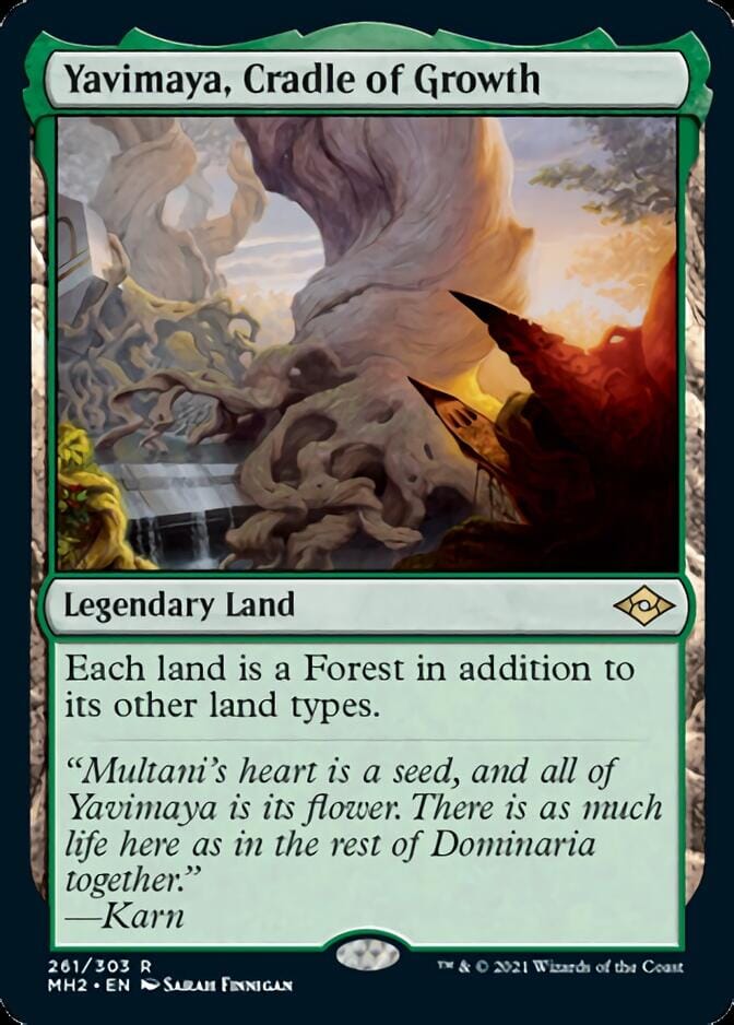 Yavimaya, Cradle of Growth [Modern Horizons 2] MTG Single Magic: The Gathering  | Multizone: Comics And Games