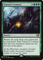 Praetor's Counsel [The List] MTG Single Magic: The Gathering  | Multizone: Comics And Games