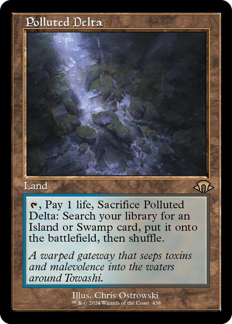 Polluted Delta (Retro) [Modern Horizons 3] MTG Single Magic: The Gathering  | Multizone: Comics And Games