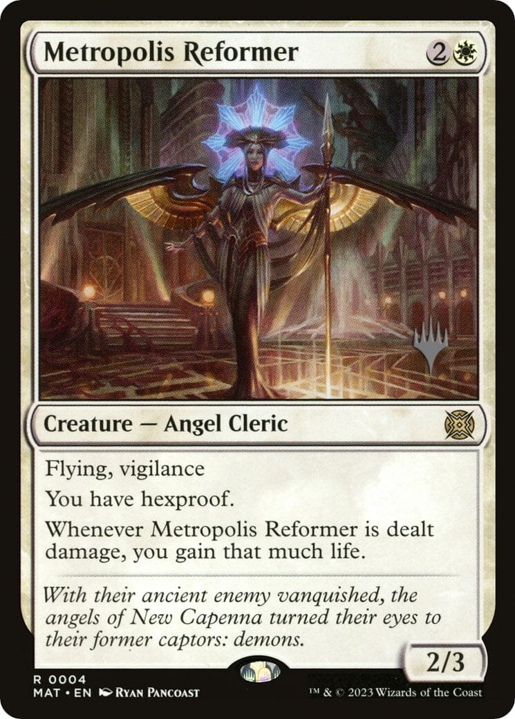 Metropolis Reformer (Promo Pack) [Murders at Karlov Manor Promos] MTG Single Magic: The Gathering  | Multizone: Comics And Games