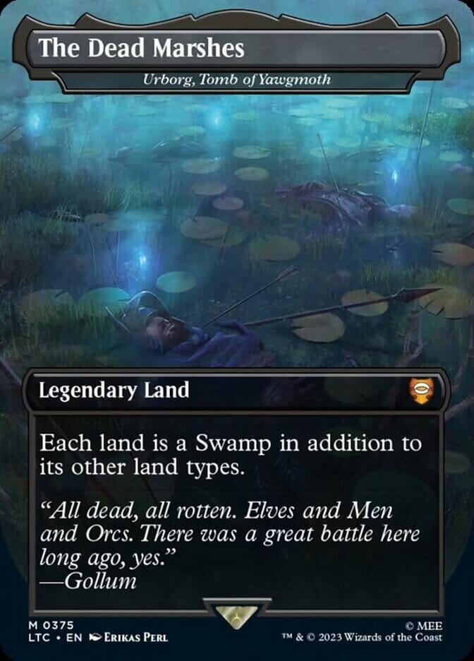 The Dead Marshes - Urborg, Tomb of Yawgmoth [The Lord of the Rings: Tales of Middle-Earth Commander] MTG Single Magic: The Gathering  | Multizone: Comics And Games