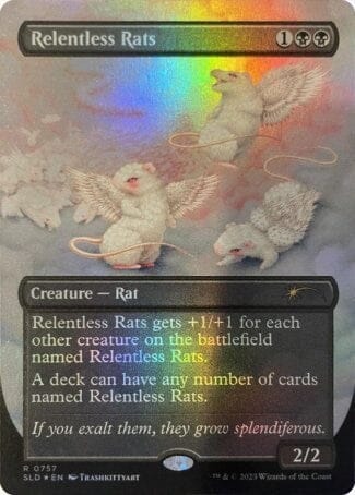 Relentless Rats (757) [Secret Lair Drop Series] MTG Single Magic: The Gathering  | Multizone: Comics And Games