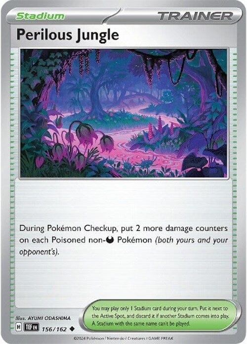 Perilous Jungle (156/162) [Scarlet & Violet: Temporal Forces] Pokemon Single Pokémon  | Multizone: Comics And Games