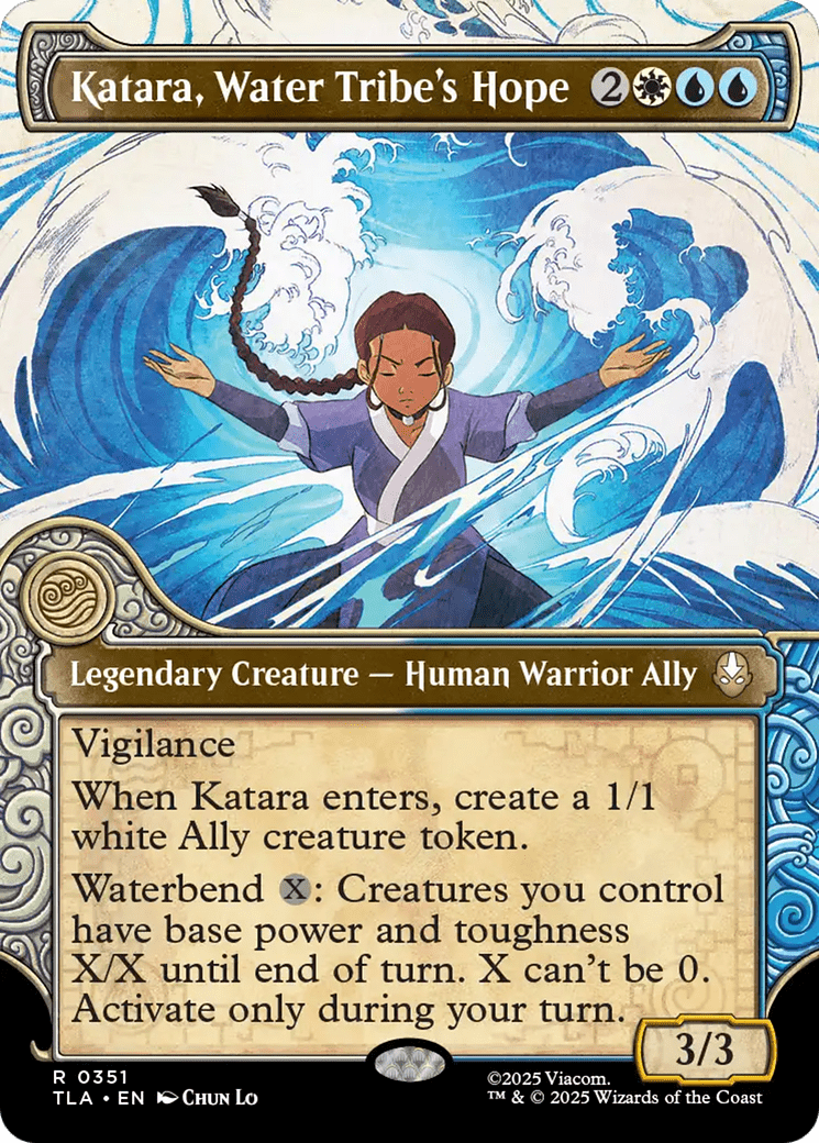 Katara, Water Tribe's Hope (Showcase) [Avatar: The Last Airbender] MTG Single Magic: The Gathering  | Multizone: Comics And Games