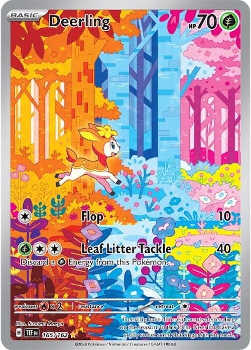 Deerling (165/162) [Scarlet & Violet: Temporal Forces] Pokemon Single Pokémon  | Multizone: Comics And Games