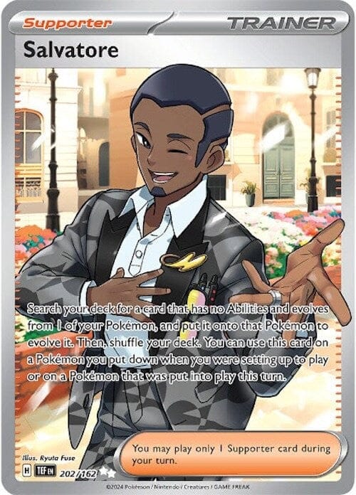 Salvatore (202/162) [Scarlet & Violet: Temporal Forces] Pokemon Single Pokémon  | Multizone: Comics And Games