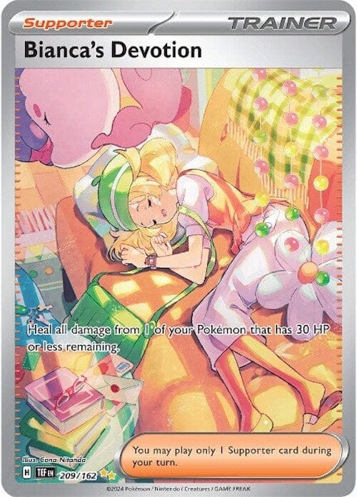 Bianca's Devotion (209/162) [Scarlet & Violet: Temporal Forces] Pokemon Single Pokémon  | Multizone: Comics And Games