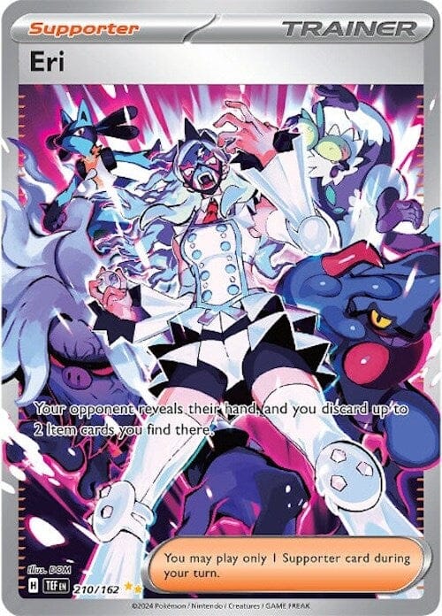 Eri (210/162) [Scarlet & Violet: Temporal Forces] Pokemon Single Pokémon  | Multizone: Comics And Games