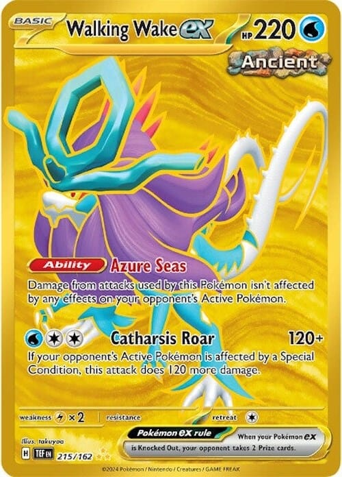Walking Wake ex (215/162) [Scarlet & Violet: Temporal Forces] Pokemon Single Pokémon  | Multizone: Comics And Games