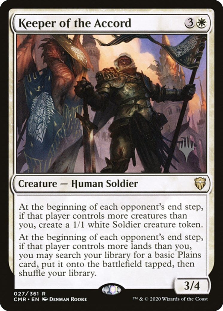 Keeper of the Accord (Promo Pack) [Murders at Karlov Manor Promos] MTG Single Magic: The Gathering  | Multizone: Comics And Games
