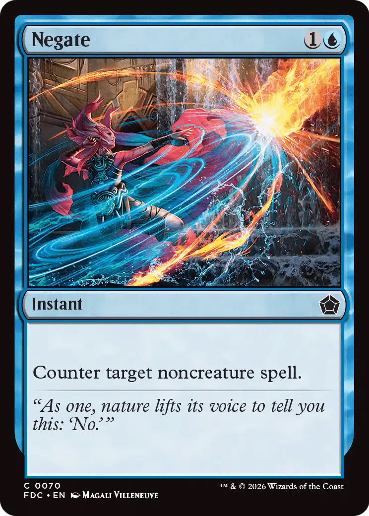 Negate [Foundations Commander] MTG Single Magic: The Gathering  | Multizone: Comics And Games