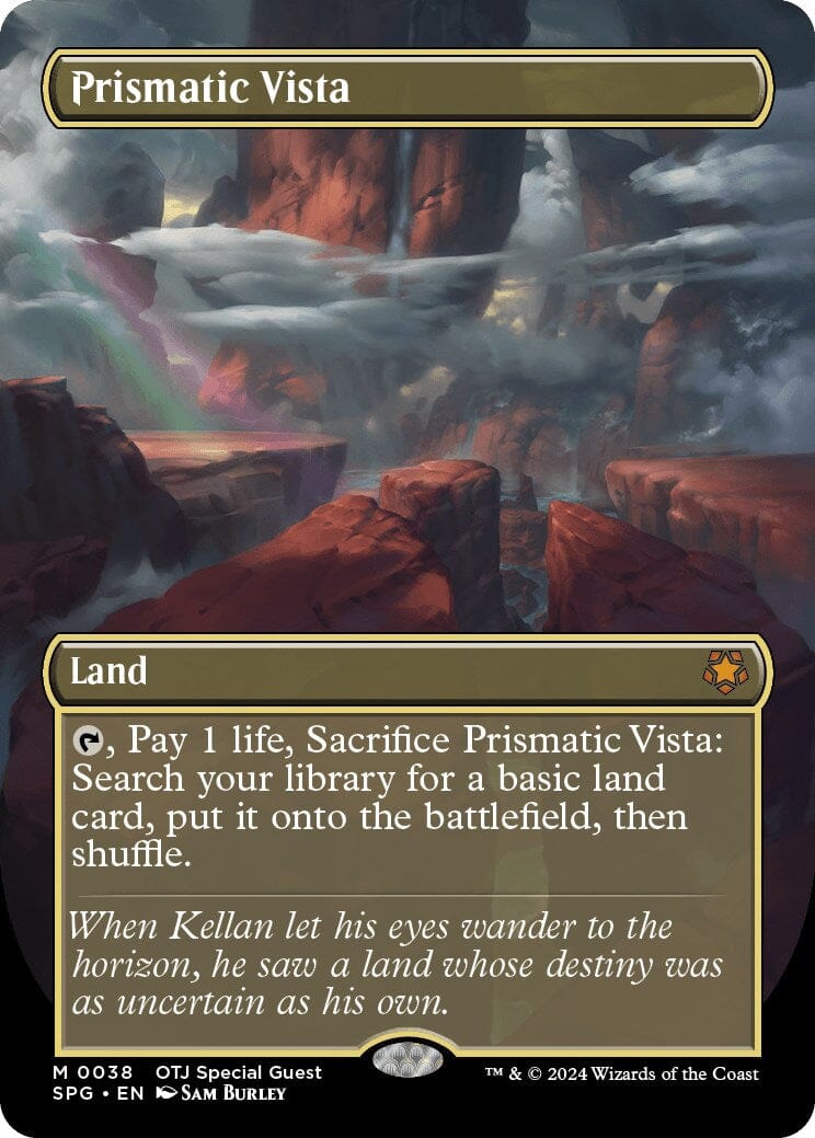 Prismatic Vista (Borderless) [Outlaws of Thunder Junction Special Guests] MTG Single Magic: The Gathering  | Multizone: Comics And Games