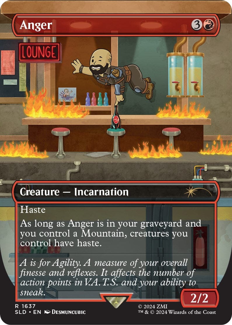 Anger [Secret Lair Drop Series] MTG Single Magic: The Gathering  | Multizone: Comics And Games