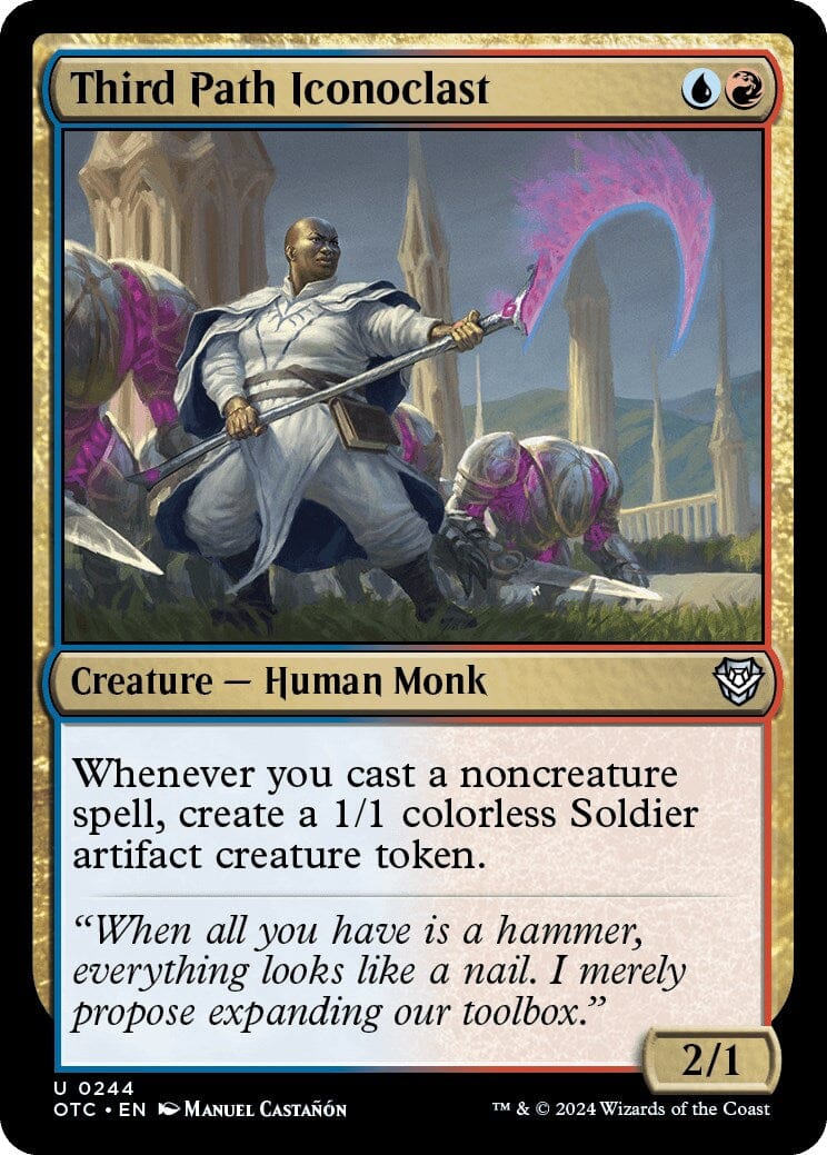 Third Path Iconoclast [Outlaws of Thunder Junction Commander] MTG Single Magic: The Gathering  | Multizone: Comics And Games