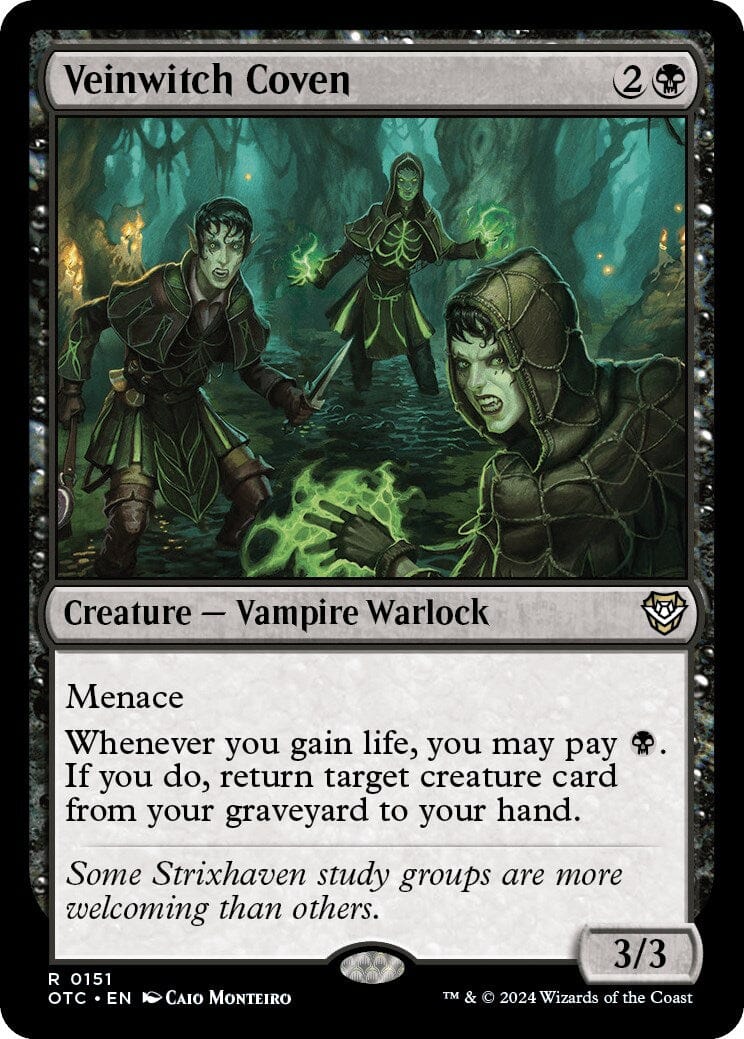 Veinwitch Coven [Outlaws of Thunder Junction Commander] MTG Single Magic: The Gathering  | Multizone: Comics And Games