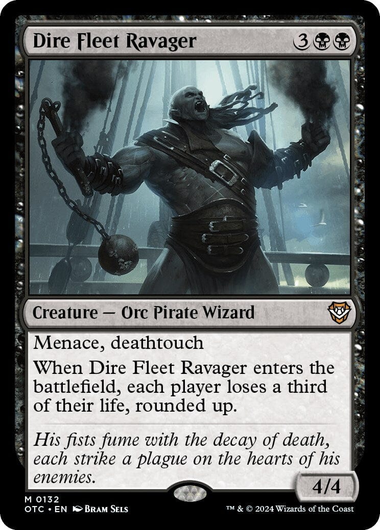 Dire Fleet Ravager [Outlaws of Thunder Junction Commander] MTG Single Magic: The Gathering  | Multizone: Comics And Games
