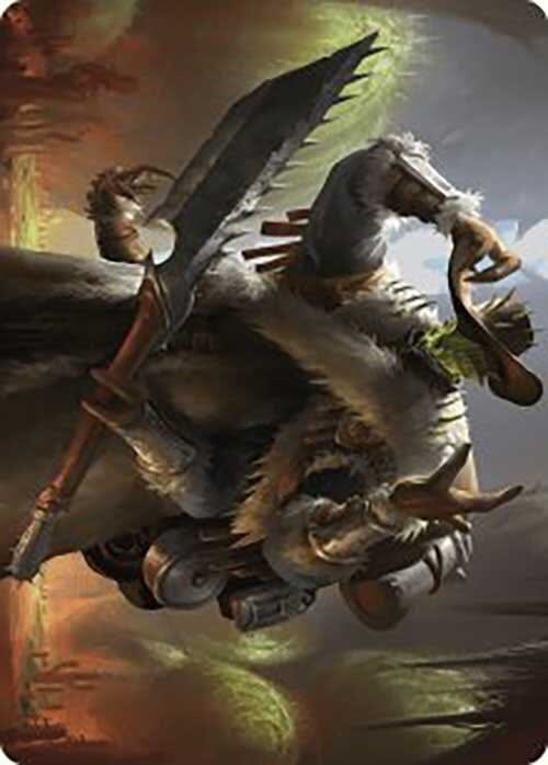 Hardbristle Bandit Art Card [Outlaws of Thunder Junction Art Series] MTG Single Magic: The Gathering  | Multizone: Comics And Games