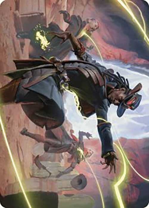 Lilah, Undefeated Slickshot Art Card [Outlaws of Thunder Junction Art Series] MTG Single Magic: The Gathering  | Multizone: Comics And Games