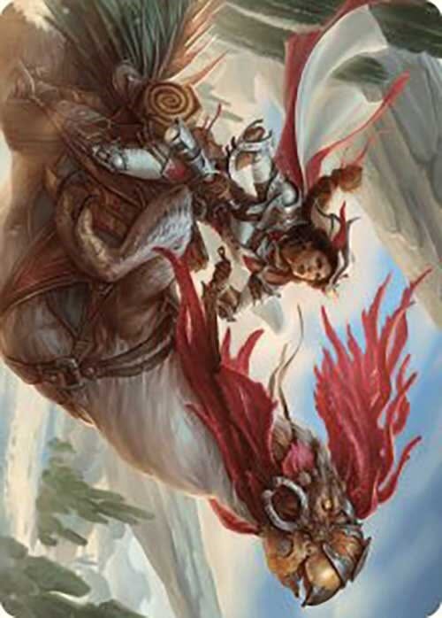 Frontier Seeker Art Card [Outlaws of Thunder Junction Art Series] MTG Single Magic: The Gathering  | Multizone: Comics And Games