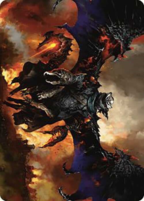 Akul the Unrepentant Art Card [Outlaws of Thunder Junction Art Series] MTG Single Magic: The Gathering  | Multizone: Comics And Games