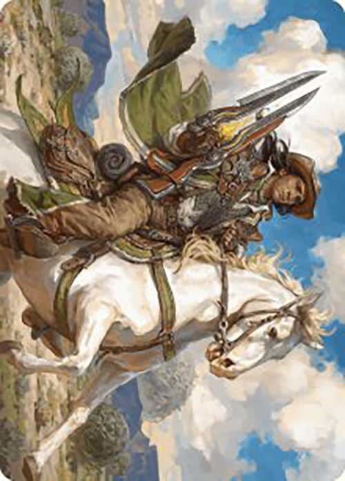 Wylie Duke, Atiin Hero Art Card [Outlaws of Thunder Junction Art Series] MTG Single Magic: The Gathering  | Multizone: Comics And Games