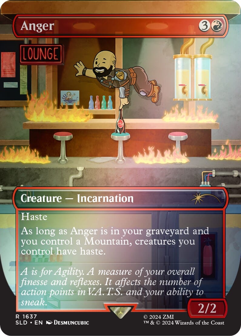Anger (Rainbow Foil) [Secret Lair Drop Series] MTG Single Magic: The Gathering  | Multizone: Comics And Games