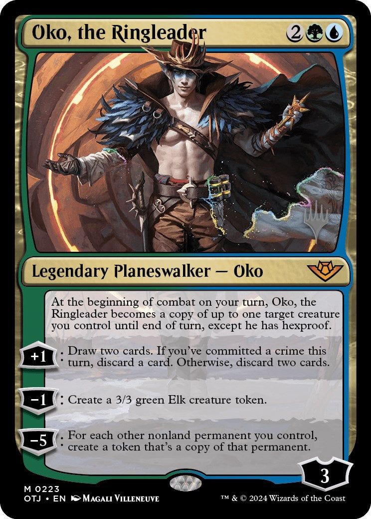 Oko, the Ringleader (Promo Pack) [Outlaws of Thunder Junction Promos] | Multizone: Comics And Games