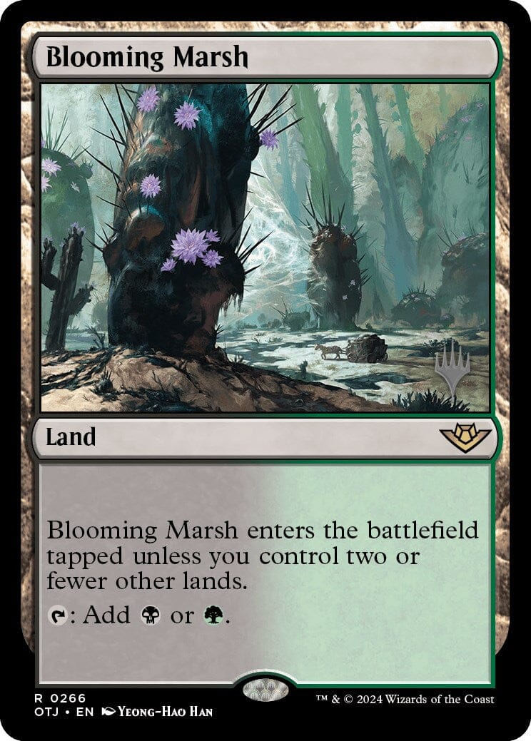 Blooming Marsh (Promo Pack) [Outlaws of Thunder Junction Promos] MTG Single Magic: The Gathering  | Multizone: Comics And Games