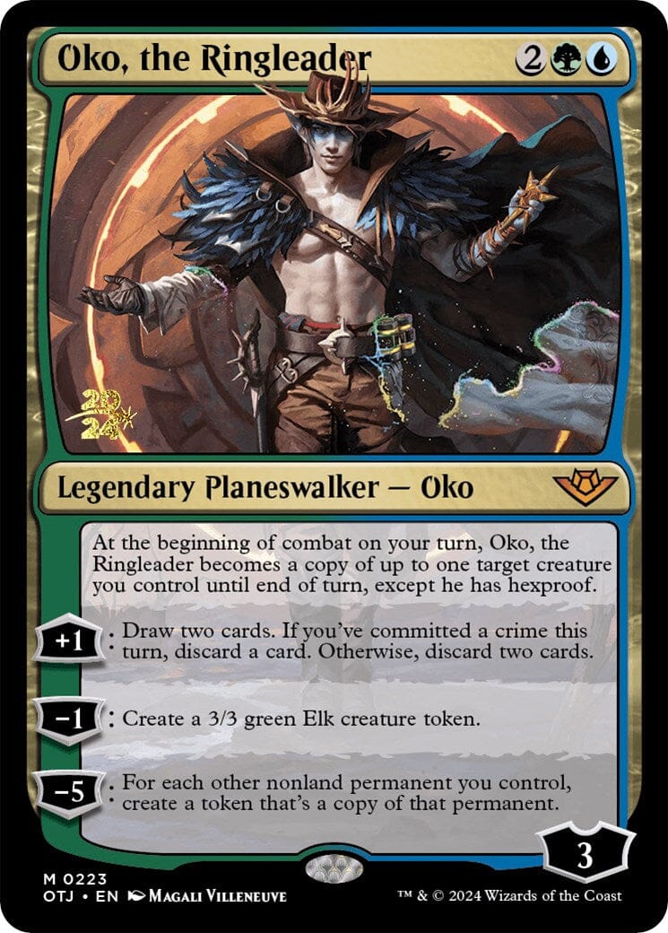 Oko, the Ringleader [Outlaws of Thunder Junction Prerelease Promos] MTG Single Magic: The Gathering  | Multizone: Comics And Games