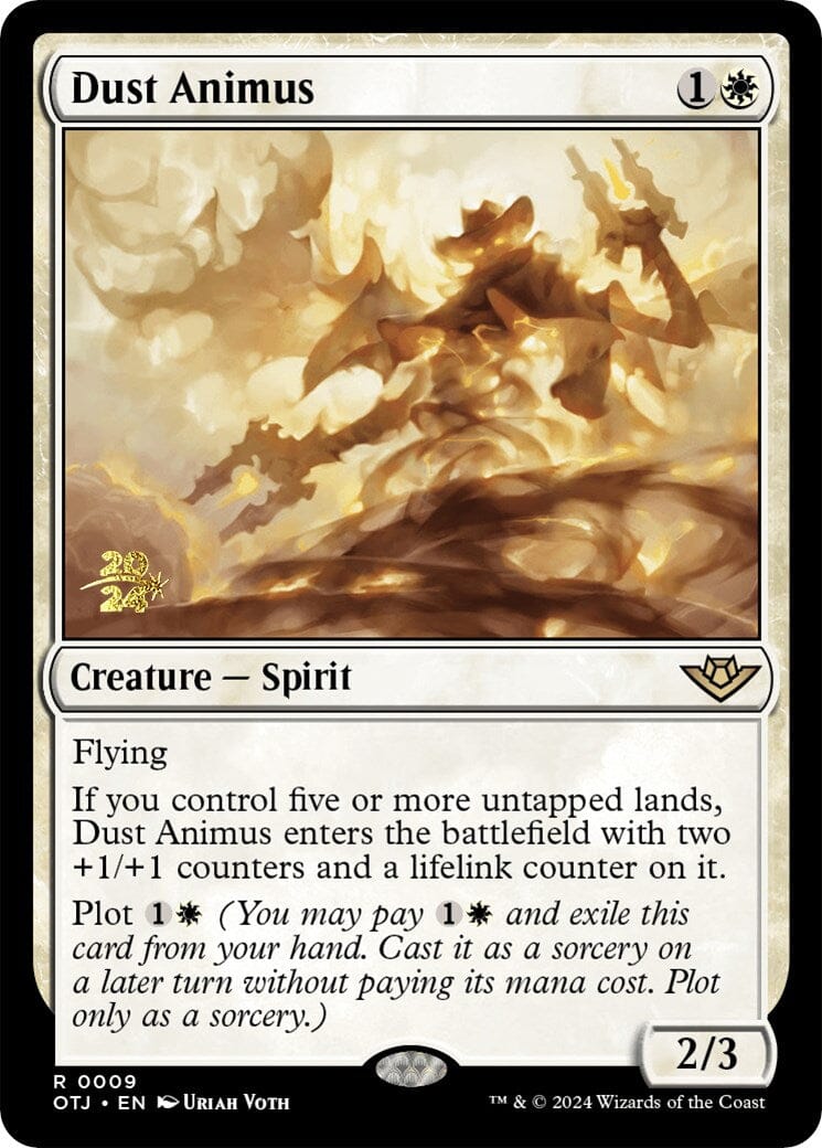Dust Animus [Outlaws of Thunder Junction Prerelease Promos] MTG Single Magic: The Gathering  | Multizone: Comics And Games
