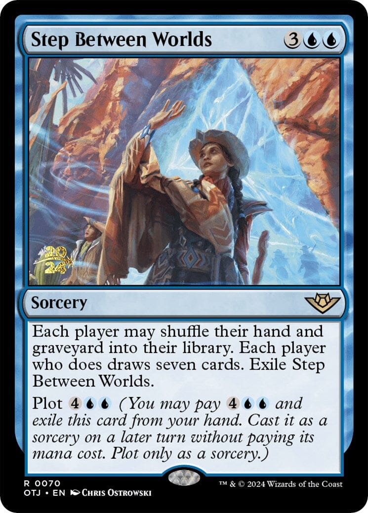 Step Between Worlds [Outlaws of Thunder Junction Prerelease Promos] MTG Single Magic: The Gathering  | Multizone: Comics And Games