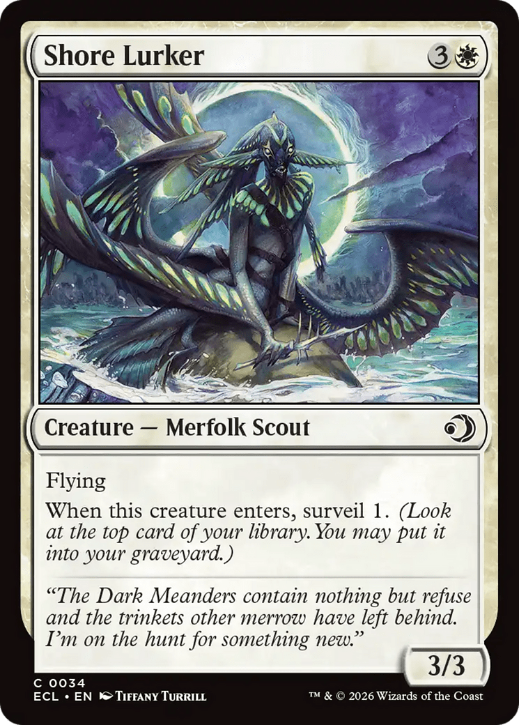 Shore Lurker [Lorwyn Eclipsed] MTG Single Magic: The Gathering  | Multizone: Comics And Games