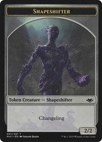 Shapeshifter (001) // Serra the Benevolent Emblem (020) Double-Sided Token [Modern Horizons Tokens] MTG Single Magic: The Gathering  | Multizone: Comics And Games