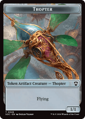 Phyrexian Germ // Thopter Double-Sided Token [Secrets of Strixhaven Commander Tokens] MTG Single Magic: The Gathering  | Multizone: Comics And Games
